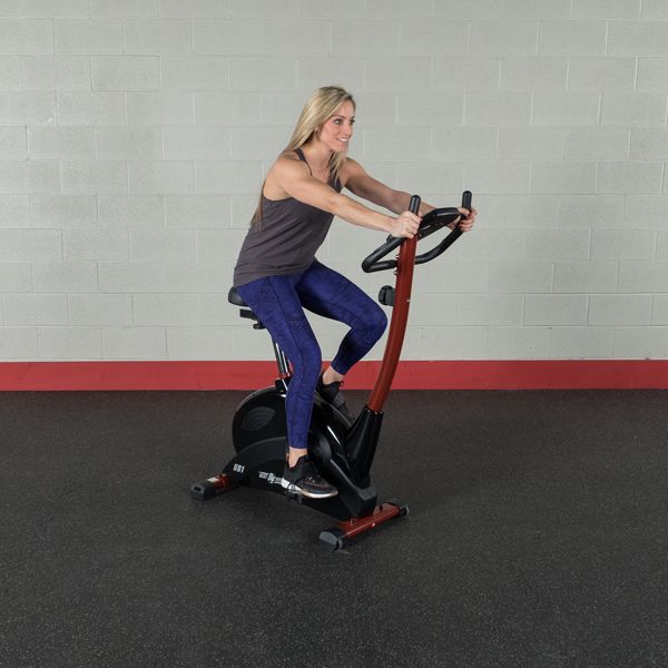 Best Fitness BFUB1 Upright Bike Seated 2