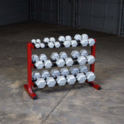 Best Fitness Dumbbell Rack 3D View With Dumbbells