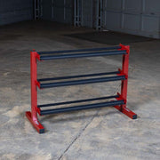 Best Fitness Dumbbell Rack Front View