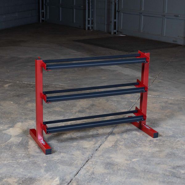Best Fitness Dumbbell Rack Front View