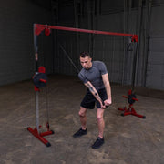 Best Fitness Plate Loaded Cable Crossover Exercise Demo 3