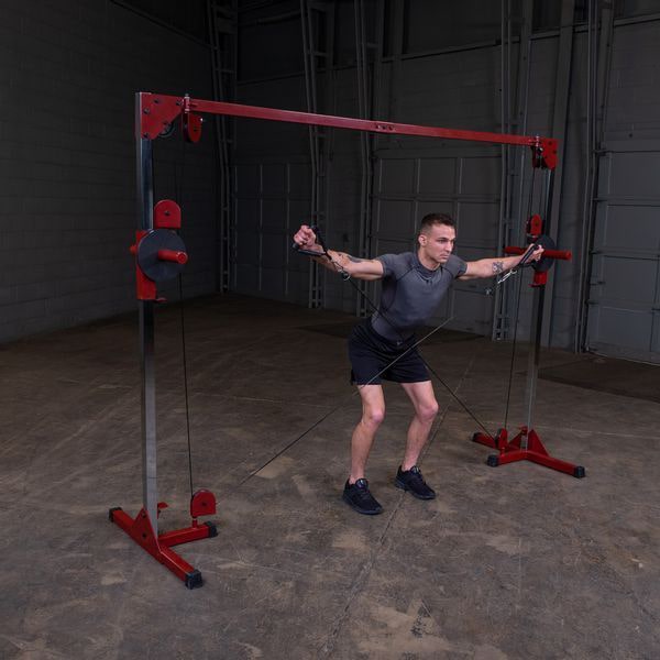 Best Fitness Plate Loaded Cable Crossover Exercise Demo 5