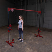 Best Fitness Plate Loaded Cable Crossover Exercise Demo 7