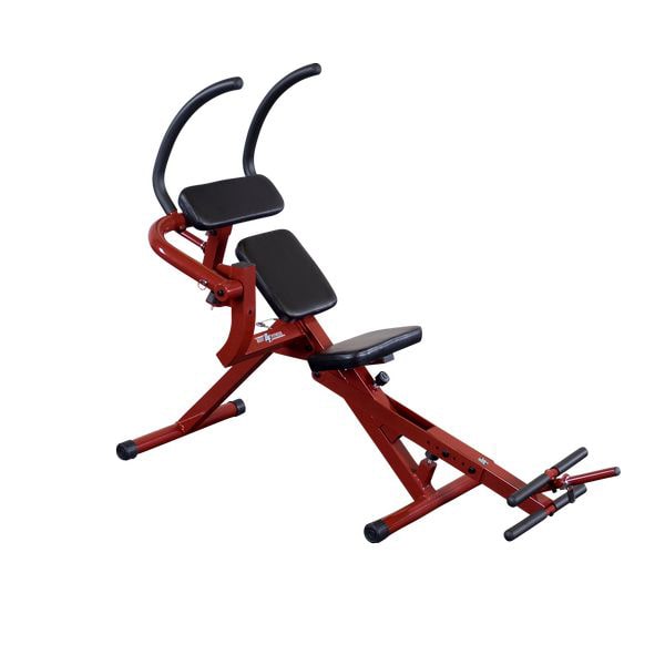 Best Fitness Semi-Recumbent Ab Bench 3D View