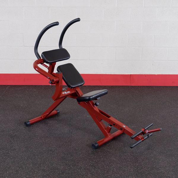 Best Fitness Semi-Recumbent Ab Bench Top Front View