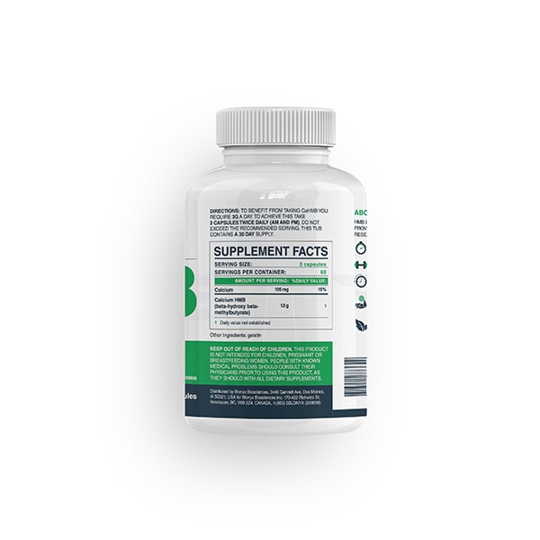 Blonyx HMB Sport  Supplement Facts