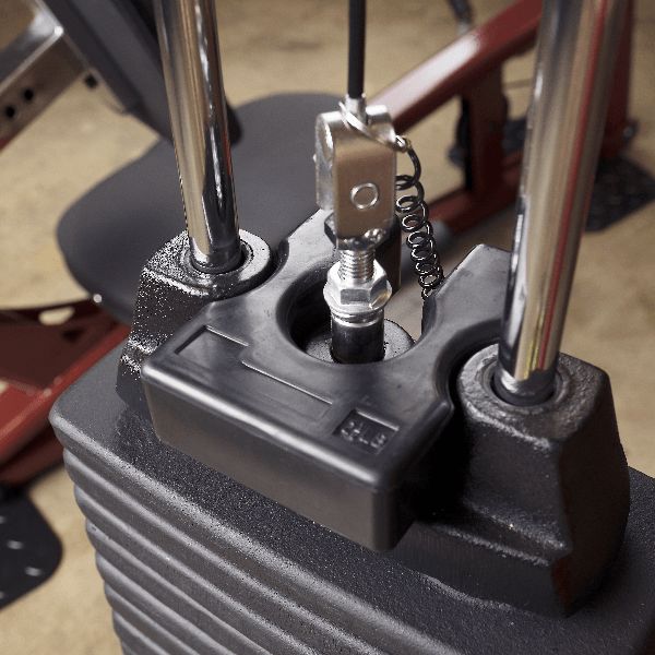 Body-Solid 2.5 lb Weight Stack Adapter Plate Close Up