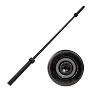 Body-Solid 7' Olympic Bar - Black 3D View