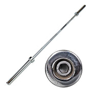 Body-Solid 7' Olympic Bar- Chrome 3D View