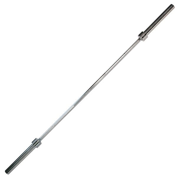 Body-Solid 7' Olympic Power Bar (Zinc) Diagonal