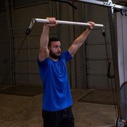 Body-Solid Aluminum Double Swivel Bar Exercise 1