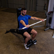 Body-Solid Aluminum Double Swivel Bar Exercise 2