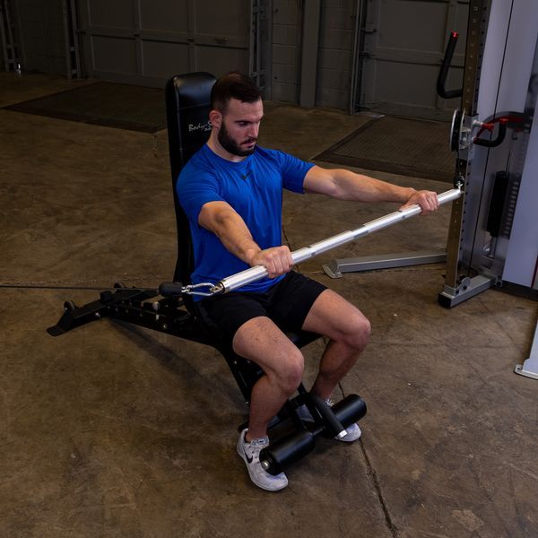 Body-Solid Aluminum Double Swivel Bar Exercise 2