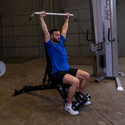Body-Solid Aluminum Double Swivel Bar Exercise 4