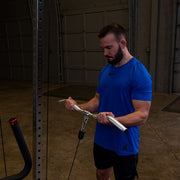 Body-Solid Aluminum Revolving Curl Bar Exercise 1
