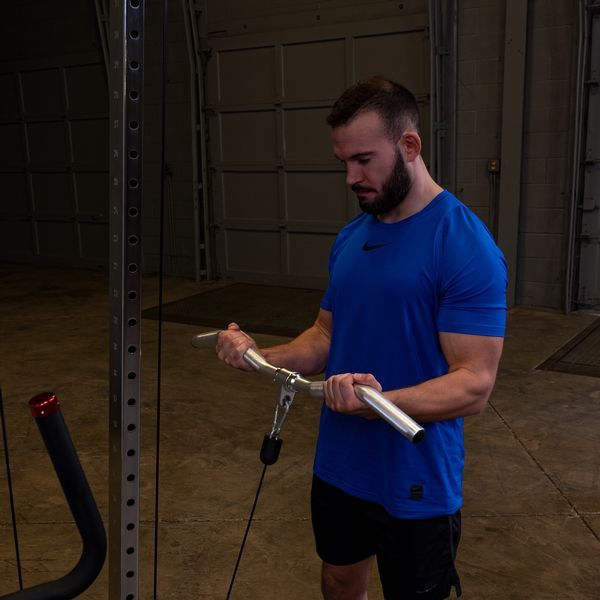Body-Solid Aluminum Revolving Curl Bar Exercise 1