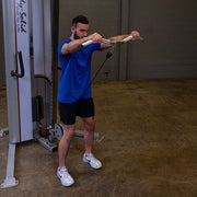 Body-Solid Aluminum Revolving Curl Bar Exercise 4