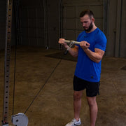 Body-Solid Aluminum Revolving Straight Bar Exercise 2