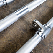 Body-Solid Aluminum Revolving Straight Bar Front Side View