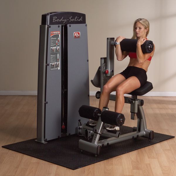 Body-Solid DABBSF Pro Dual Ab And Back Machine Crunch