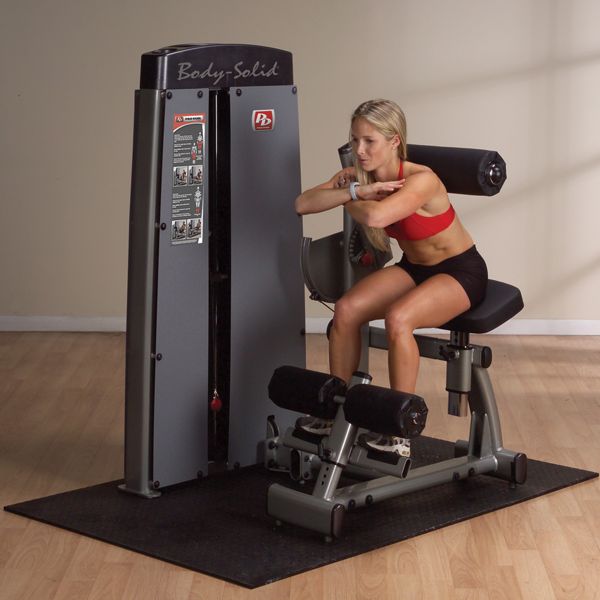 Body-Solid DABBSF Pro Dual Ab And Back Machine Low Back