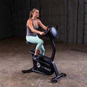 Body-Solid Endurance B4U Upright Bike Facing Right