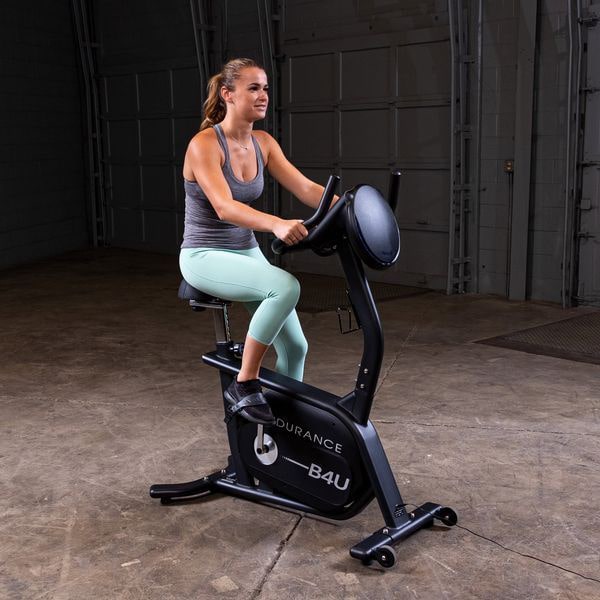 Body-Solid Endurance B4U Upright Bike Facing Right
