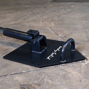 Body-Solid Home Plate T-Bar Row Landmine Side View