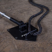 Body-Solid Home Plate T-Bar Row Landmine Top Front View