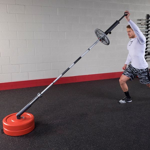 Body-Solid Landmine Plate Pivot Exercise 1