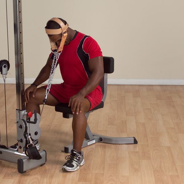 Body-Solid Leather Head Harness Exercise 3