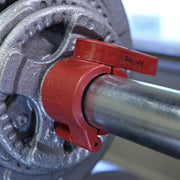Body-Solid Muscle Clamps Front Side View Red