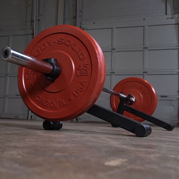 Body-Solid Olympic Bar Jack Close Up