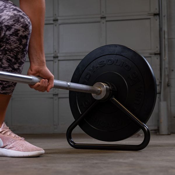 Body-Solid Olympic Bar Stand (single) Close Up
