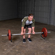 Body-Solid Olympic Bar Stand (single) Exercise 1