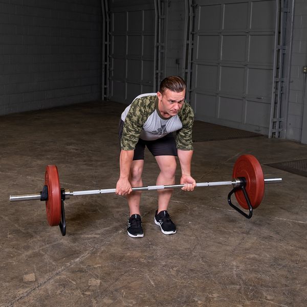 Body-Solid Olympic Bar Stand (single) Exercise 1
