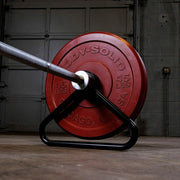 Body-Solid Olympic Bar Stand (single) Front Side View