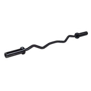 Body-Solid Olympic Curl Bar (Black) Diagonal