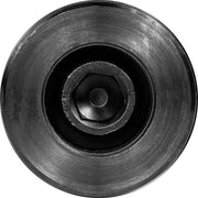 Body-Solid Olympic Curl Bar (Black) End Cap