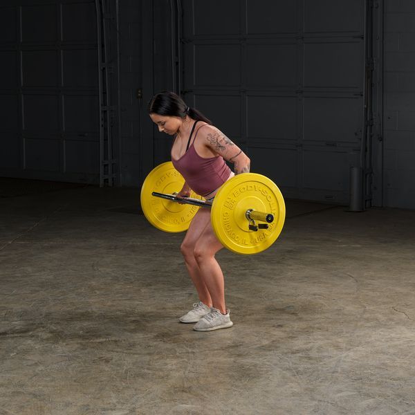 Body-Solid Olympic Shrug Bar Exercise 3