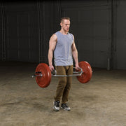Body-Solid Olympic Shrug Bar (Raised Handles) Exercise 2