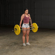 Body-Solid Olympic Shrug Bar (Raised Handles) Exercise 3