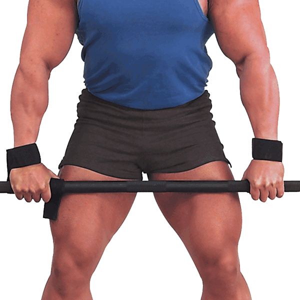Body-Solid Power Lifting Straps Exercise