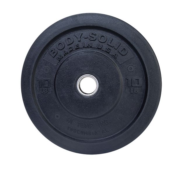 Body-Solid Premium Bumper Plates 10 lbs