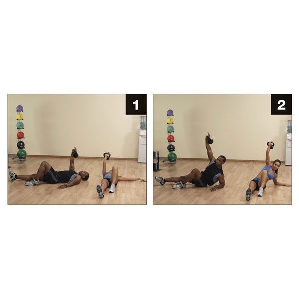 Body-Solid Premium Kettlebells Set Exercise 5