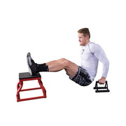 Body-Solid Premium Push-Up Bars Exercise 2