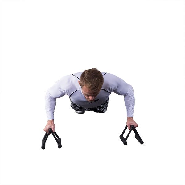 Body-Solid Premium Push-Up Bars Front View