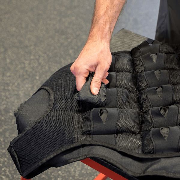 Body-Solid Premium Weighted Vests Close Up