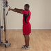Body-Solid Pro-Grip Pro-Style Lat Bar Exercise 1