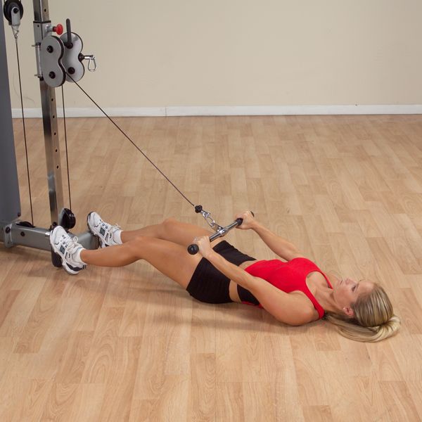 Body-Solid Pro-Grip Revolving Straight Bar Exercise 1